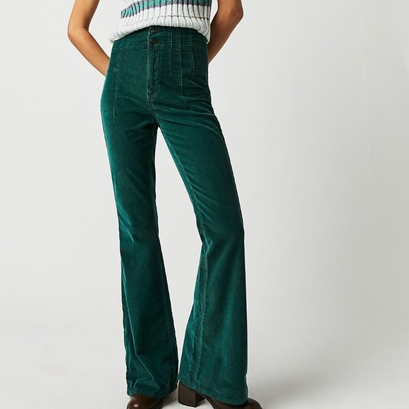 Free People Corduroy Flares - Picture 2 of 5